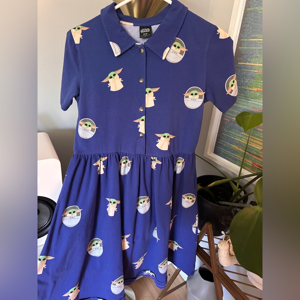 Cakeworthy Star Wars Grogu Child Dress, M